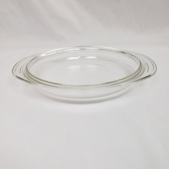 VINTAGE Pyrex 684C B-16 Clear Pie Plate Baking Dish Replacement Lid 8" X 1.25" - Picture 3 of 8
